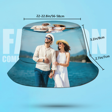 画像をギャラリービューアに読み込む, TEST of Custom Bucket Hat Unisex Outdoor Summer Cap Hiking Beach Sports Hats Gift for Lover Multiple Styles