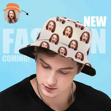 画像をギャラリービューアに読み込む, Custom Bucket Hat Unisex Outdoor Summer Cap Hiking Beach Sports Hats Gift for Lover Multiple Styles