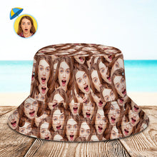 画像をギャラリービューアに読み込む, Custom Bucket Hat Unisex Outdoor Summer Cap Hiking Beach Sports Hats Gift for Lover Multiple Styles