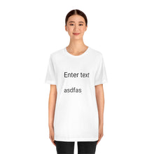 画像をギャラリービューアに読み込む, Unisex Jersey Short Sleeve Tee

