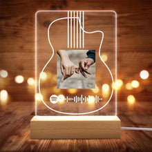 Load image into Gallery viewer, Spotify Code Color Light(木质底座)

