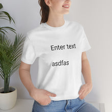画像をギャラリービューアに読み込む, Unisex Jersey Short Sleeve Tee
