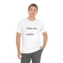 画像をギャラリービューアに読み込む, Unisex Jersey Short Sleeve Tee
