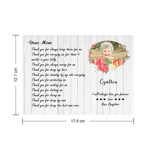 Load image into Gallery viewer, Custom Crochet Doll from Photo Handmade Look alike Dolls with Personalized Name Card Gifts for Mom

