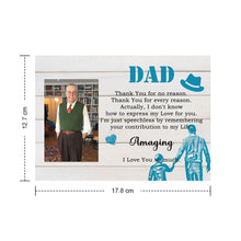 Load image into Gallery viewer, Custom Crochet Doll from Photo Handmade Look alike Dolls Gifts for Dad with Personalized Name Card
