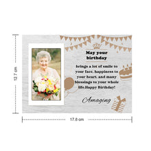 Load image into Gallery viewer, Birthday Gifts Custom Crochet Doll from Photo Handmade Look alike Dolls with Personalized Name Card
