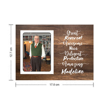Load image into Gallery viewer, Gifts for Grandpa Custom Crochet Doll from Photo Handmade Look alike Dolls with Personalized Name Card

