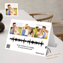 Load image into Gallery viewer, Audio Greeting Card（音波贺卡）
