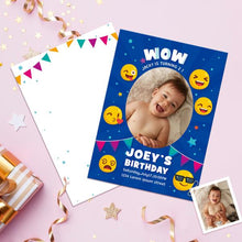 Load image into Gallery viewer, birthday-invitation-card（生日邀请卡 | 动态周岁）
