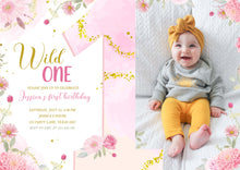 Load image into Gallery viewer, birthday-invitation-card（生日邀请卡 | 一周岁）
