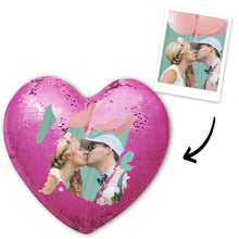 Load image into Gallery viewer, 定制设计器-心形亮片抱枕-CLP001A,CLP001B,CLP001C,CLP001D,CLP001E,CLP001F,CLP001G,CLP001H,CLP001I
