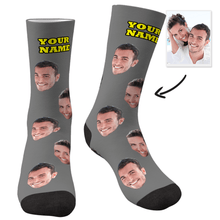 Load image into Gallery viewer, Custom Face Socks - Colorful
