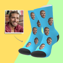 Load image into Gallery viewer, Custom Face Socks - Colorful
