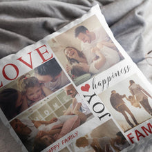 Load image into Gallery viewer, Custom Photo Pillow Love Joy Family Pillow Gifts for Family(Square)
