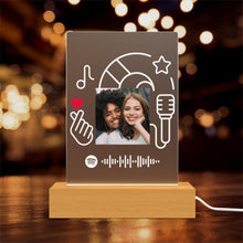 Load image into Gallery viewer, Spotify Code Color Light(木质底座)
