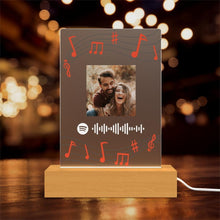 Load image into Gallery viewer, Spotify Code Color Light(木质底座)
