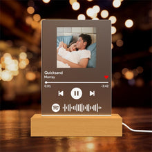 Load image into Gallery viewer, Spotify Code Color Light(木质底座)
