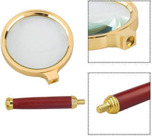 Load image into Gallery viewer, Magnifying Glass(60mm 8 times), Tool For The Elderly To Make Newspaper Jigsaw Puzzles
